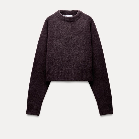 ZARA Soft Knit Short Sweater - Picture 5 of 8